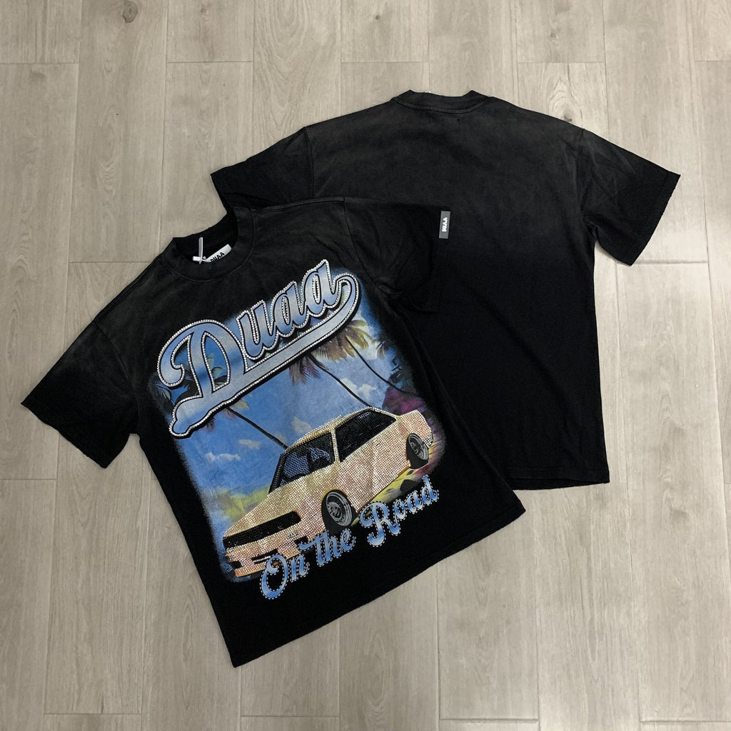 Rough Play Duaa Destination Car Graphic T-Shirt