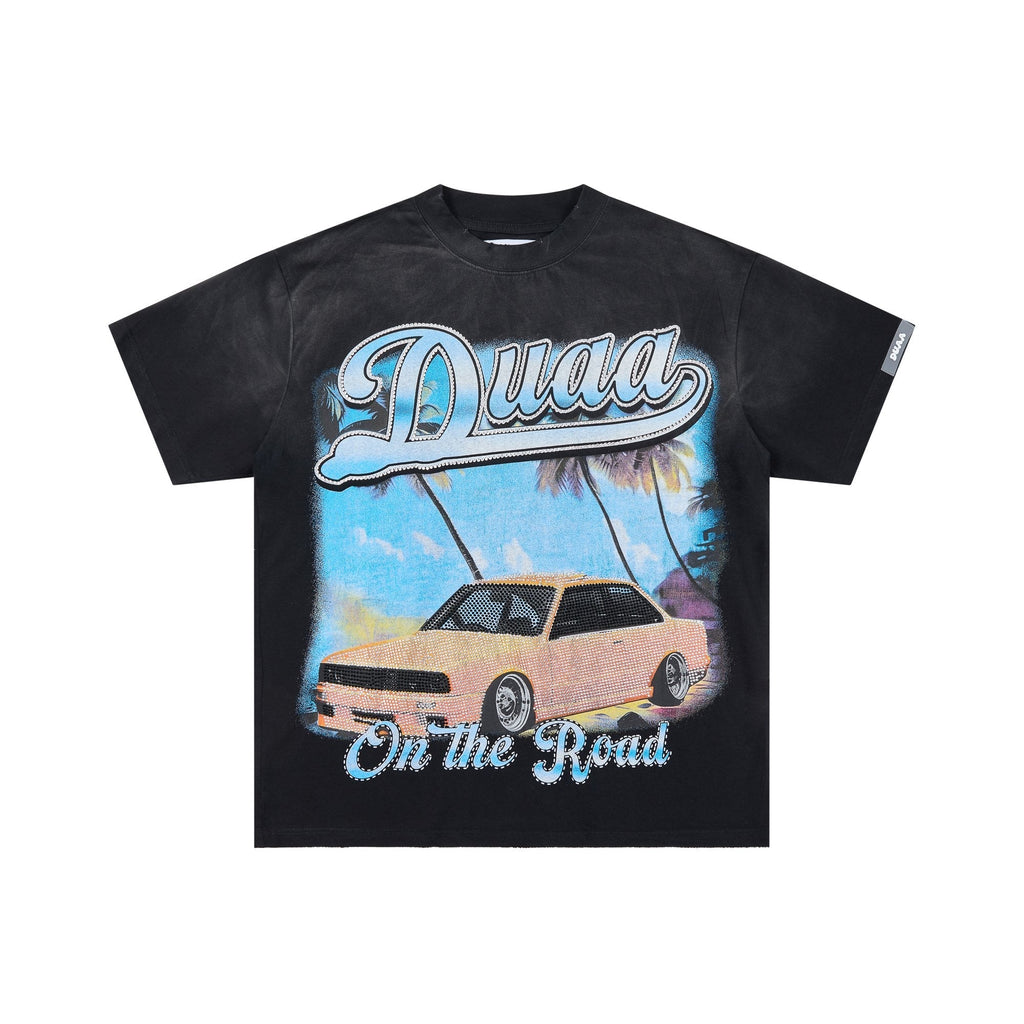Rough Play Duaa Destination Car Graphic T-Shirt