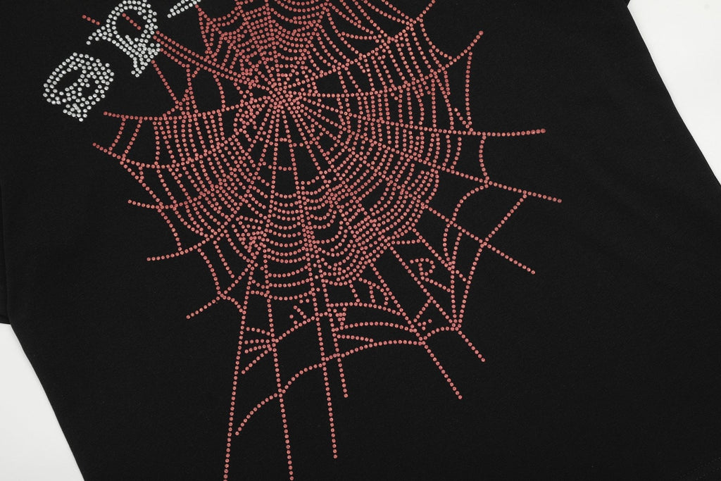 Sp5der Spider Web Graphic T-Shirt