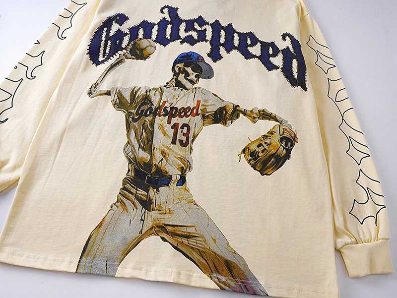 Godspeed Out of Many One Baseball Graphic Long-Sleeve T-Shirt
