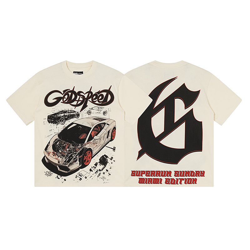 Godspeed Superrun Sunday Miami Edition Graphic T-Shirt