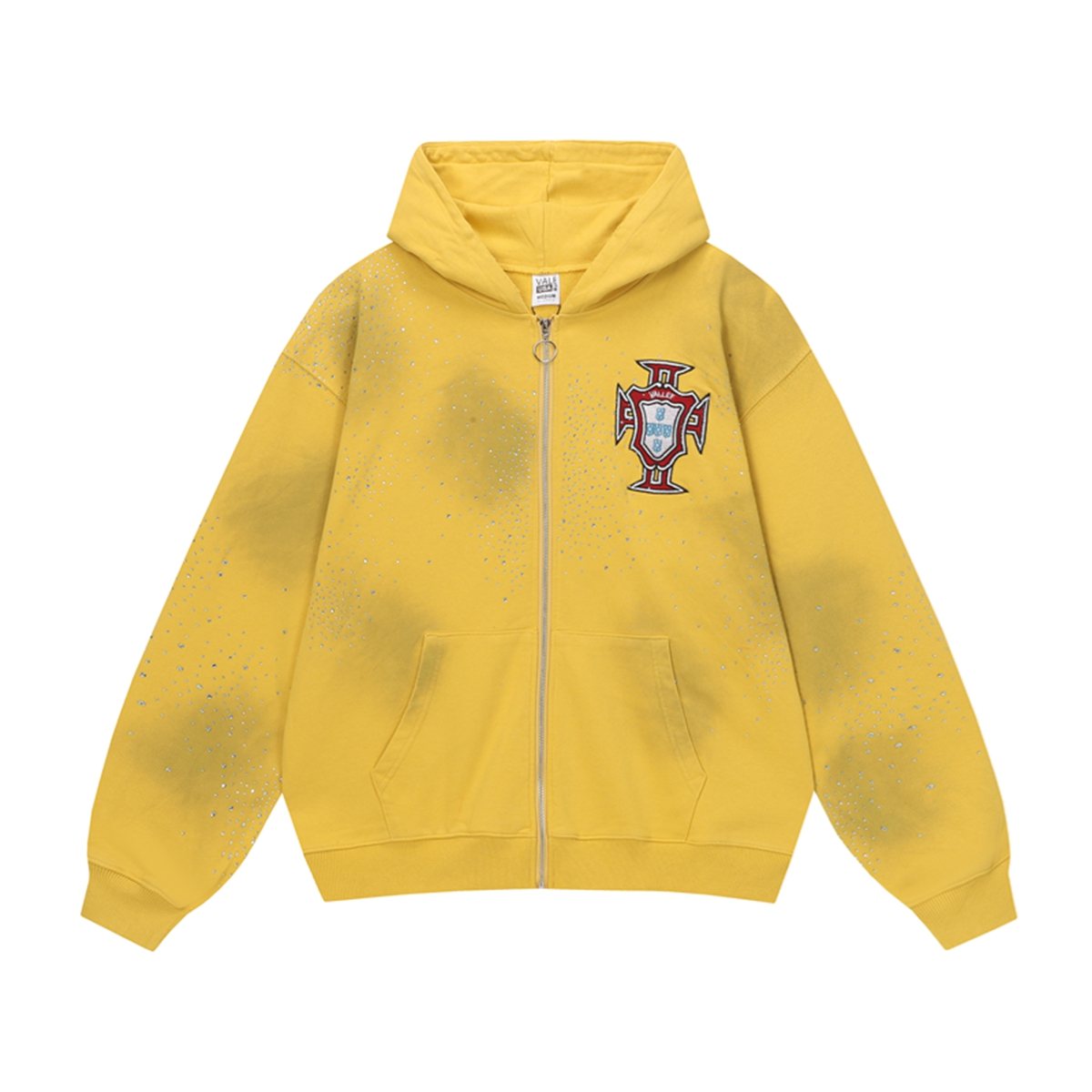 VALLEY Dreams Rhinestone Zip Hoodie