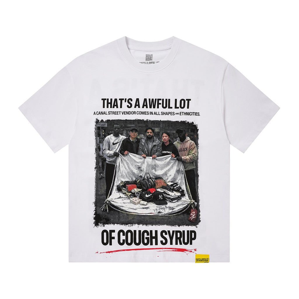 THAT'S A AWFUL LOT OF COUGH SYRUP Photo Graphic Short-Sleeve T-Shirt