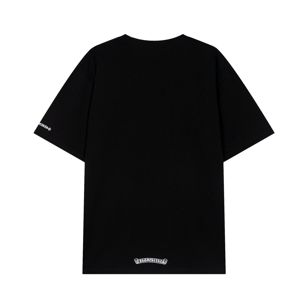 Chrome Hearts Sanskrit Letter Print Pocket T-Shirt