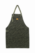 SERVICE WORKS PATTERNED APRON Green Leopard