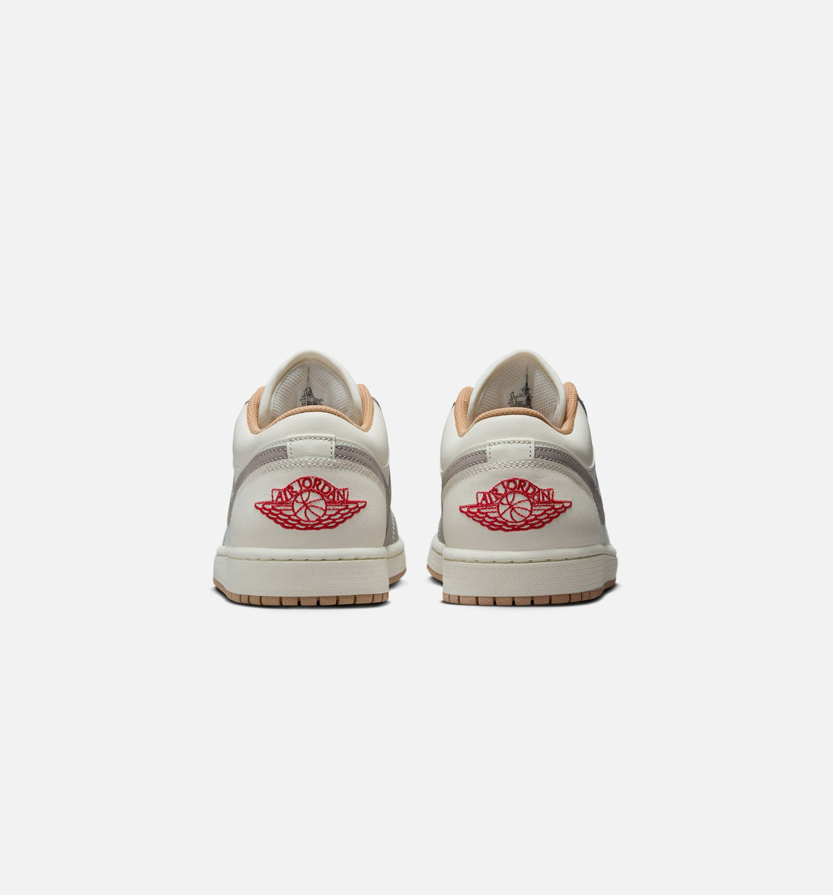 Air Jordan 1 Low | Men's Sail & Fire Red Lifestyle Shoe