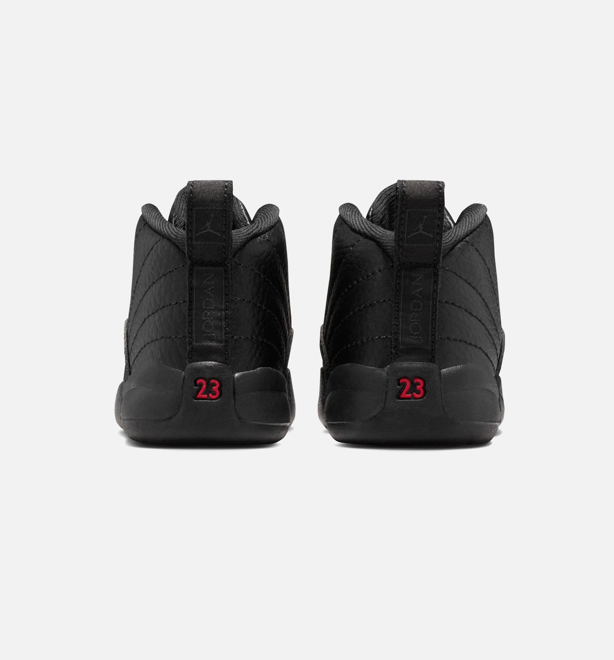 Air Jordan 12 Retro Bloodline Infant/Toddler Lifestyle Shoe – Black/Varsity Red