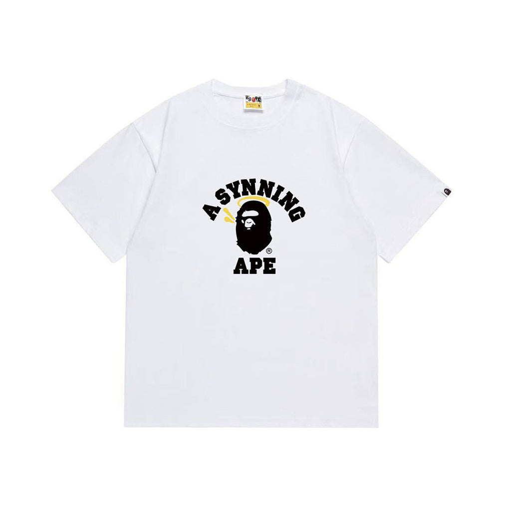 BAPE Ape Head Graphic Streetwear T-Shirt