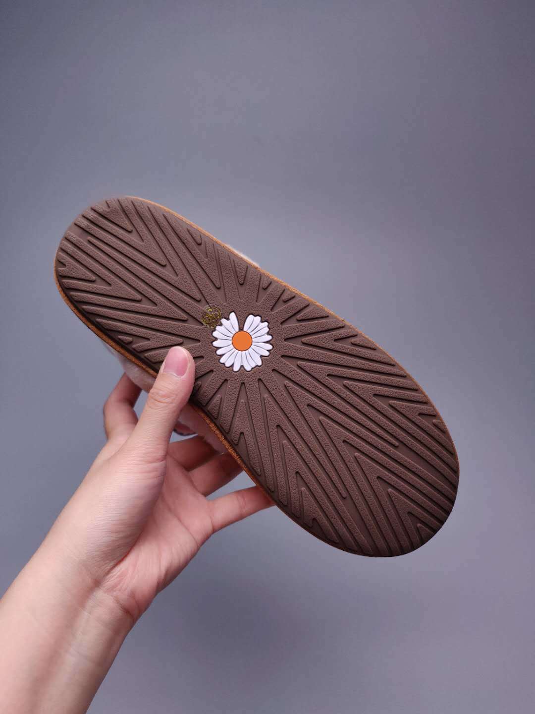 Daisy Chain Ribbon Snow Boot — Chestnut | New Arrival | In Stock