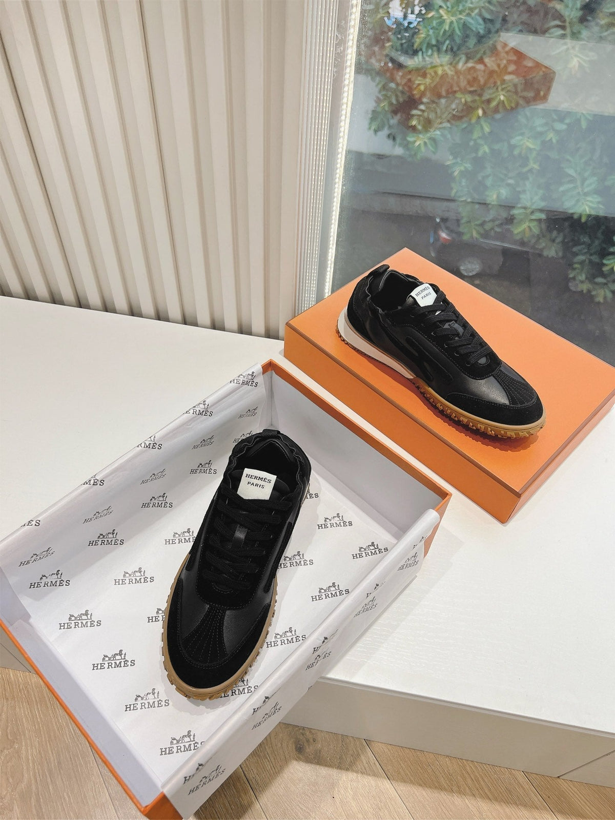 Hermès Bouncing Calfskin Sneakers