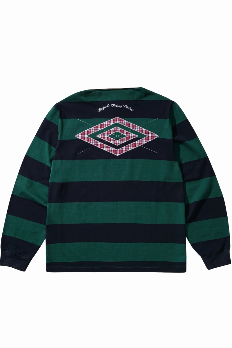 BUTTER VICTORY RUGBY POLO Navy / Forest