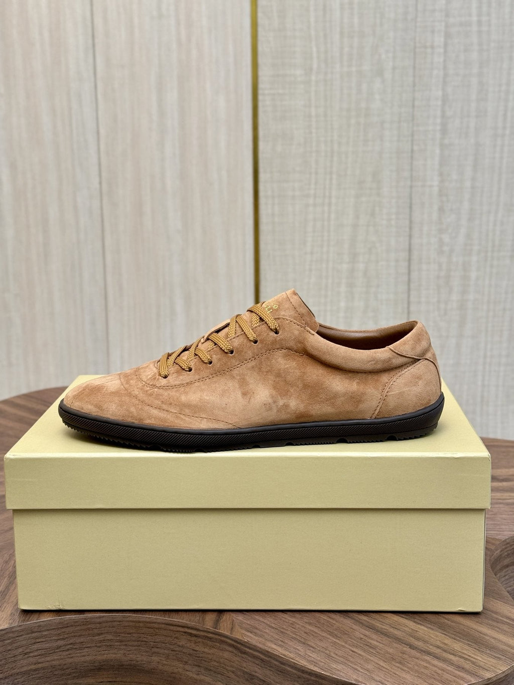Brunello Cucinelli Tan Low-Top Sneakers