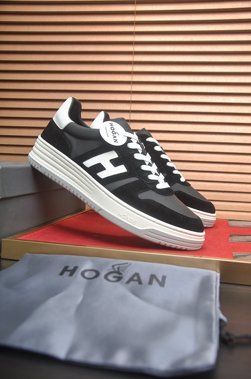 Hogan Men's H-Panel Low-Top Sneakers