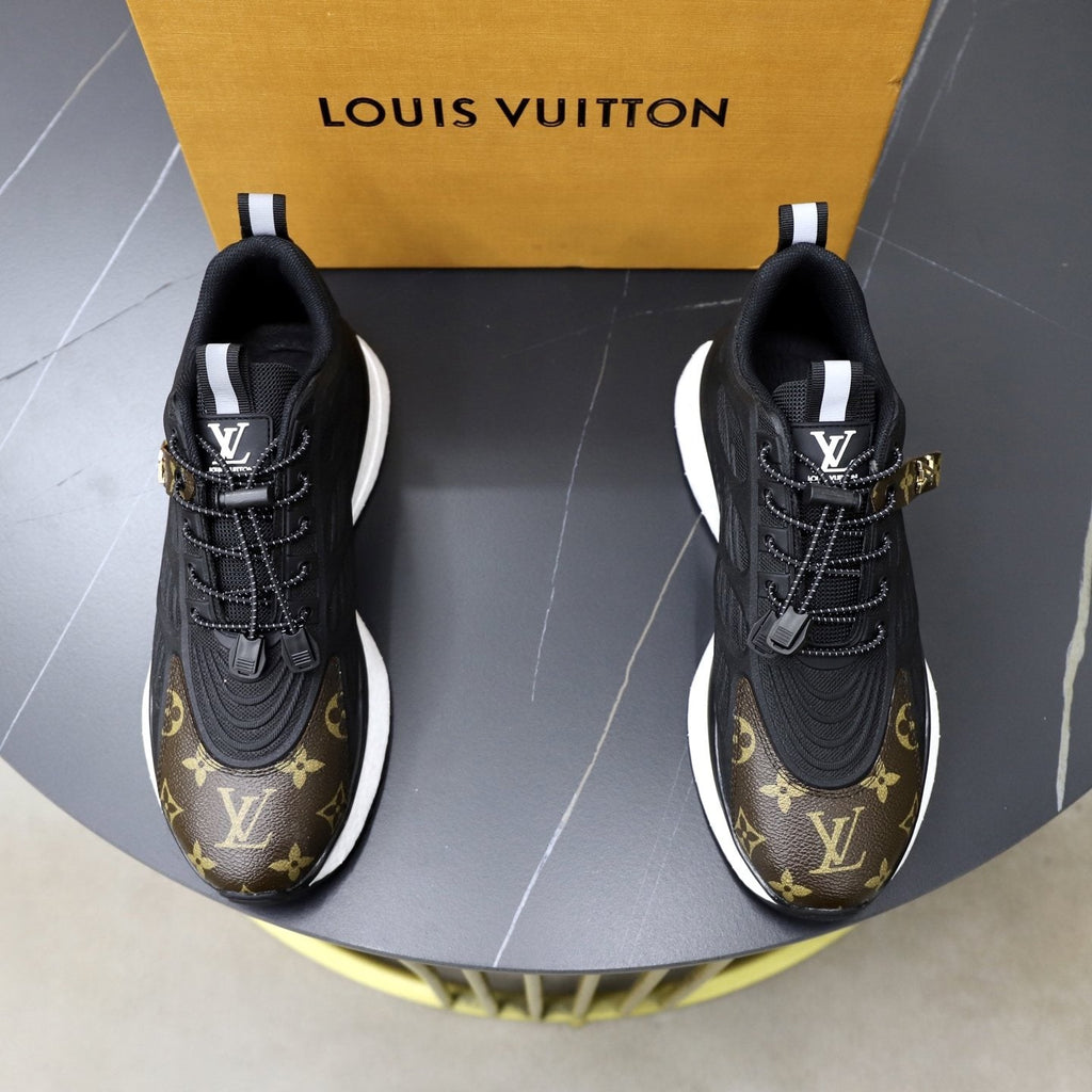 Louis Vuitton Men's Monogram Panel Sneakers