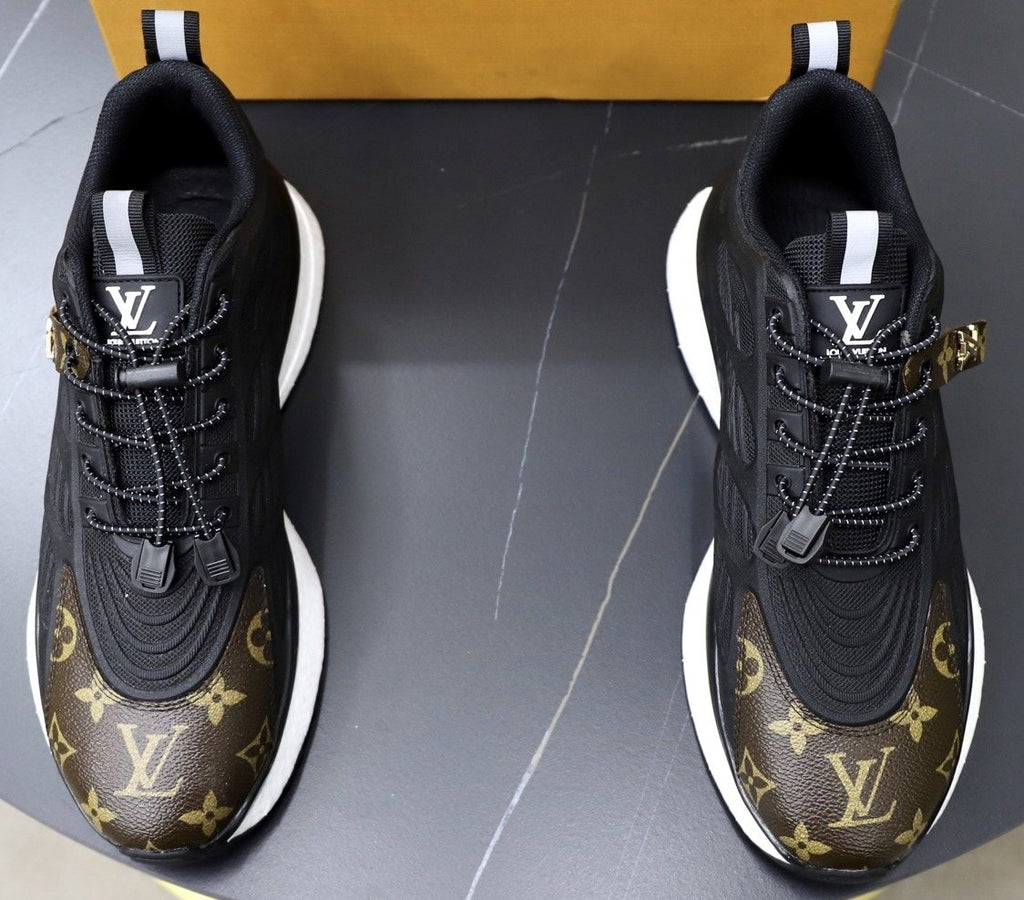 Louis Vuitton Men's Monogram Panel Sneakers