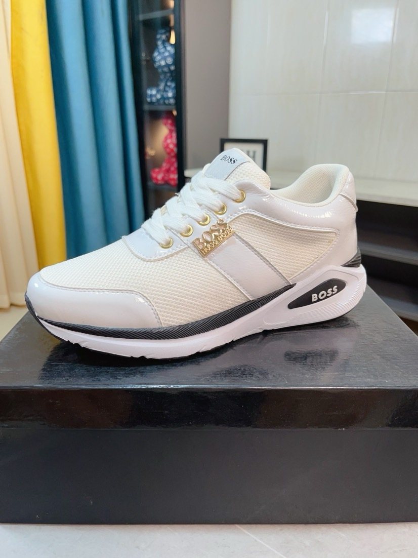 Hugo Boss Color-Block Low-Top Sneakers