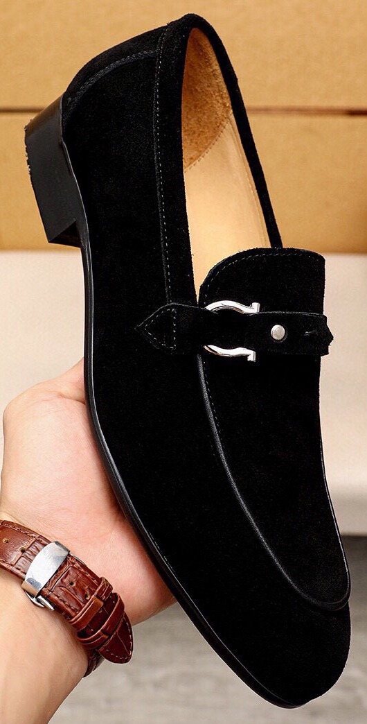 Ferragamo Metal-Accent Loafers