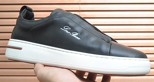 Loro Piana Low-Top Slip-On Sneakers