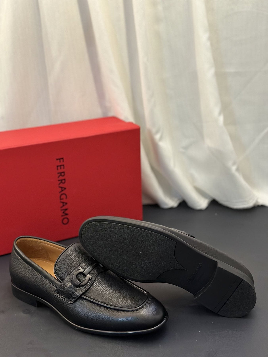 Ferragamo Metal-Bit Loafers