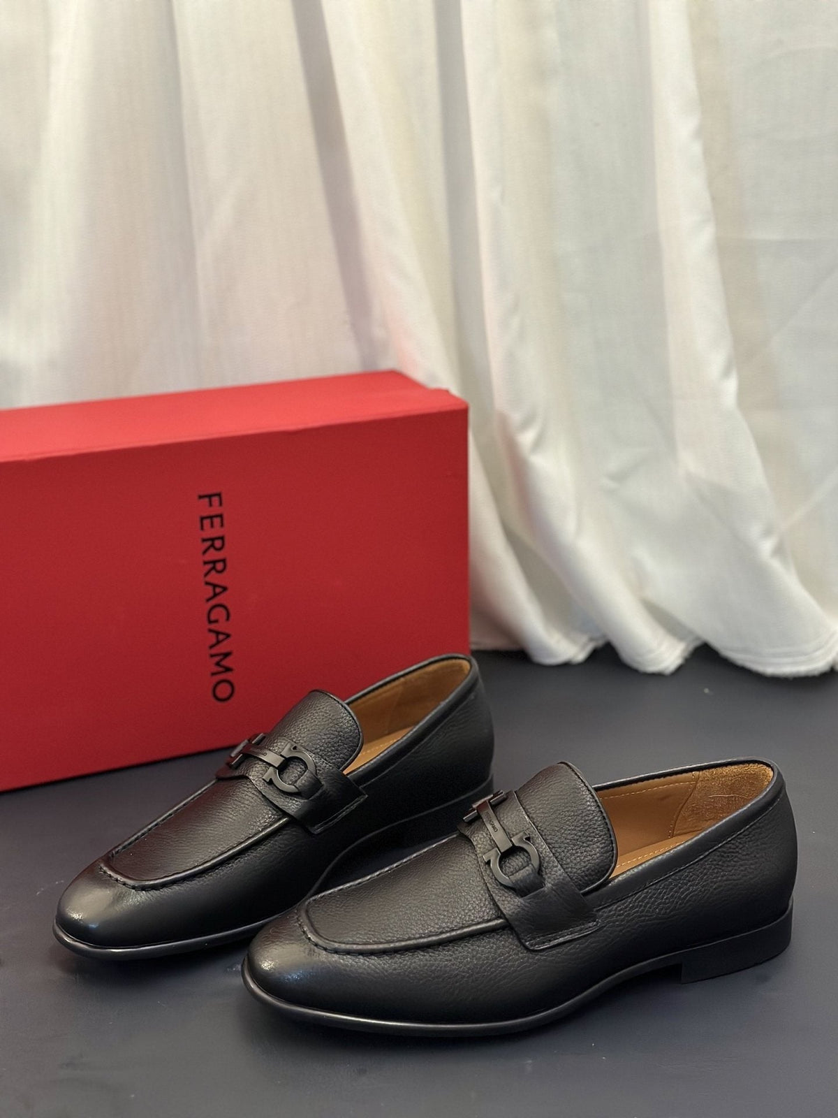 Ferragamo Metal-Bit Loafers