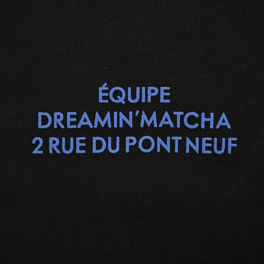 Louis Vuitton 25FW Dreamin' Man Graffiti Slogan Print Long Sleeve T-Shirt Black